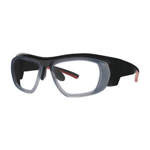 Wolverine W035 Eyeglasses Black-Crystal 52mm